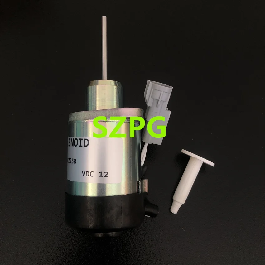 for Fuel Shutoff Solenoid Valve PS45CZ250 1G939-60010 12V For D1503 V2203 Excavator