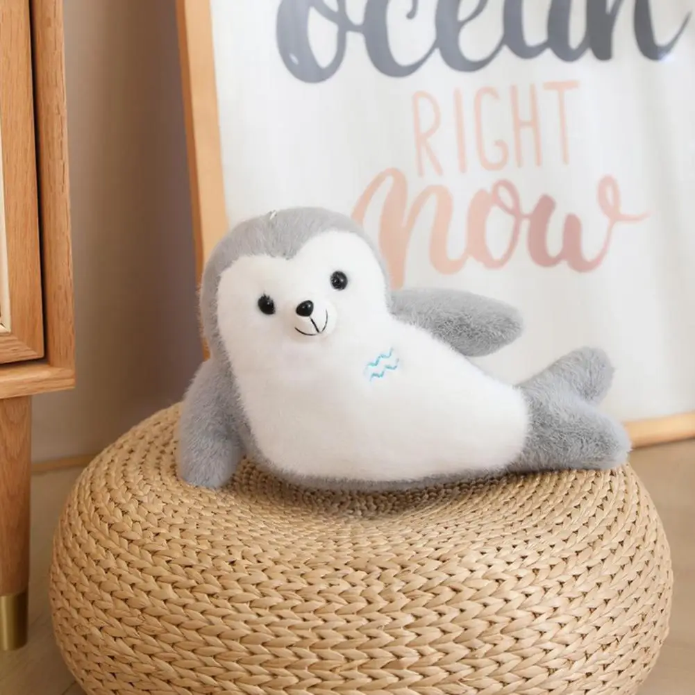 Stuffed Doll Toy  Soft Plushies Cozy Touch  Cartoon Sea Lion Stuffed Animal Doll Toy Aquarium Souvenirs