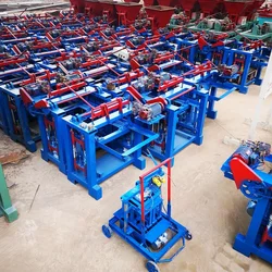 Laying Cement Paver Brick Making Machine Price Automatic Hollow Block Moulding Making Machine