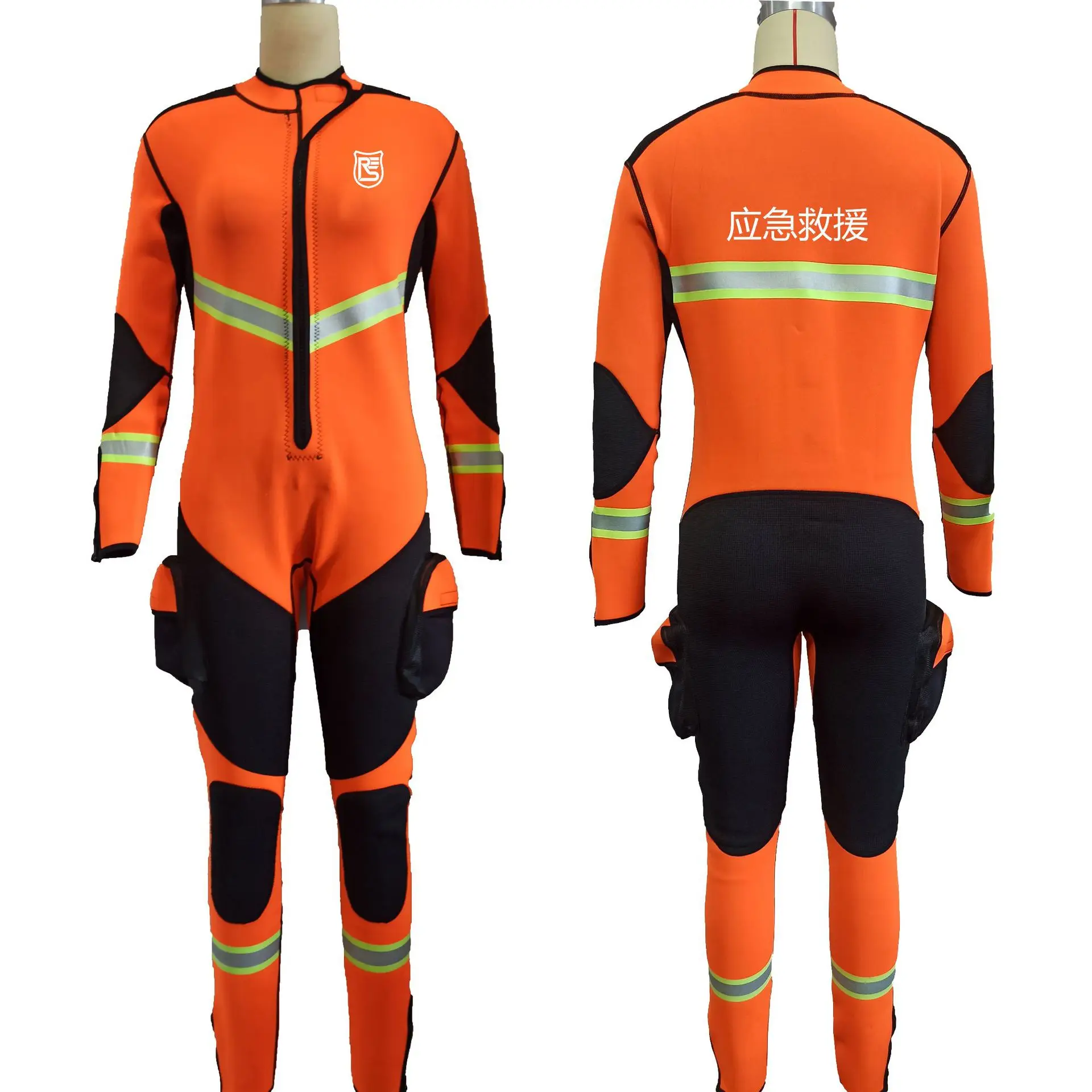 

New 3MM Water Rescue Suit Wet Lifesaving Floating Diving Mother Suit for Disaster Relief and Thickening Warm Diving Suit