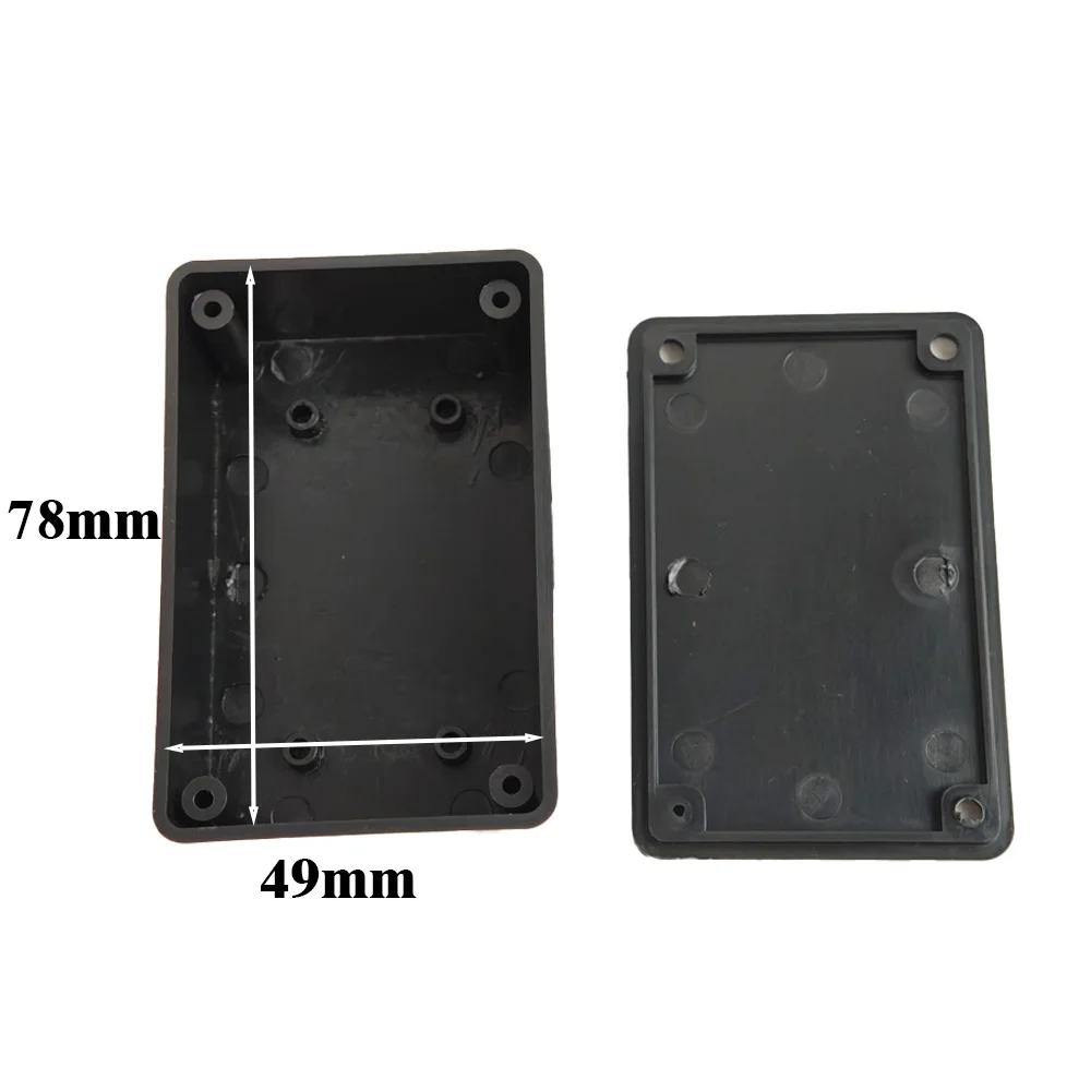 ABS Waterproof Plastic Junction Box, Electronic Instrument Enclosure, Universal PCB Circuit Board Housing