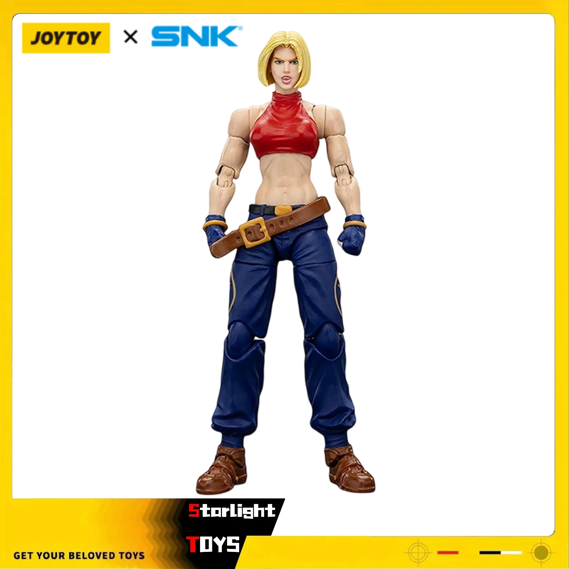 

【Предпродажа】JOYTOY SNK "KOF'98UM 97 Special Team Blue Mary 1/18 Коллекция игрушек для экшн-фигурок