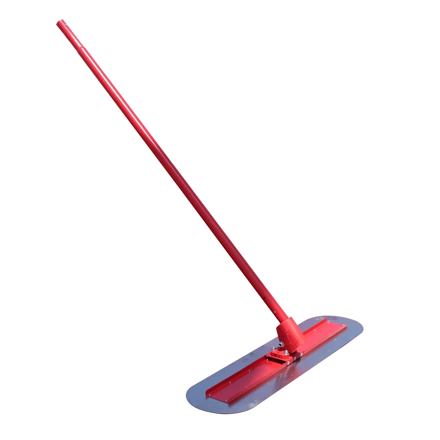 Outdoor Concrete Push-Pull Leveling Rod Ruler - Longer Cement Floor Trowel for Large Pavement Floor Surface Leveling Tool