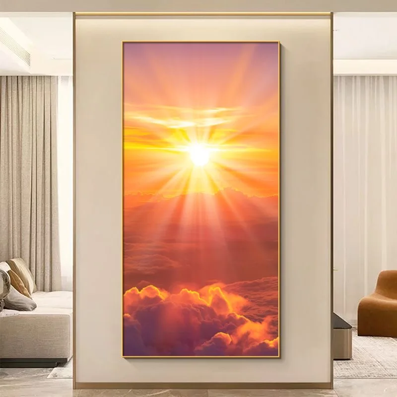 

1-0051Panel Abstract Oil Painting Triptych - Modern Contemporary Wall Art Set