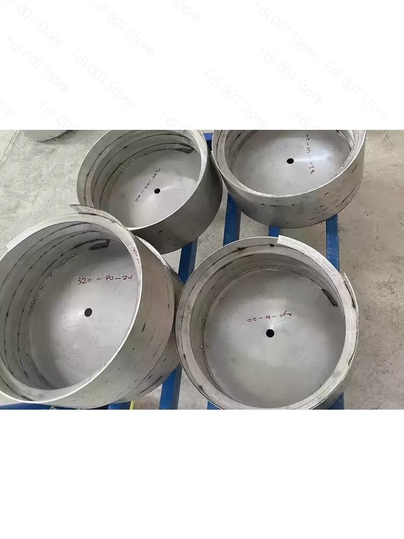 201 stainless steel welded aliquot body barrel cone body custom vibration plate