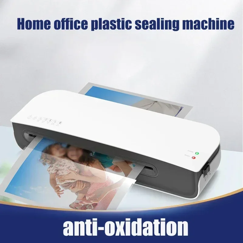 Laminator Machine Set A4 Size Hot And Cold Lamination 2 Roller System Laminating Pouches Paper Cutter Corner Rounder