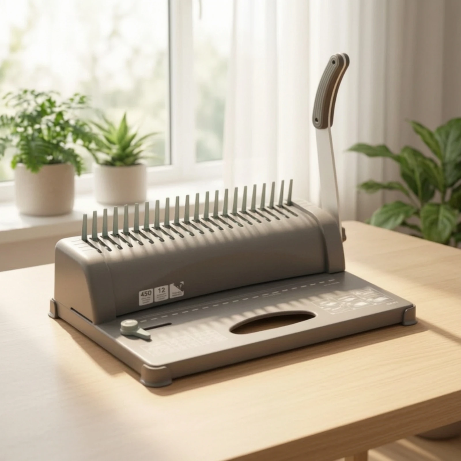 Binding Machine Comb - Uniwersalna maszyna do zszywania dokumentów z