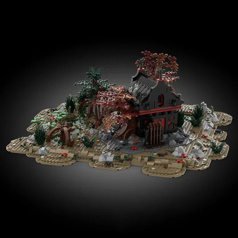 

Medieval Castle Model Moc Building Bricks Swamp of Dark Tidings Technology Modular Blocks Gifts Christmas Toys DIY Sets Assembly