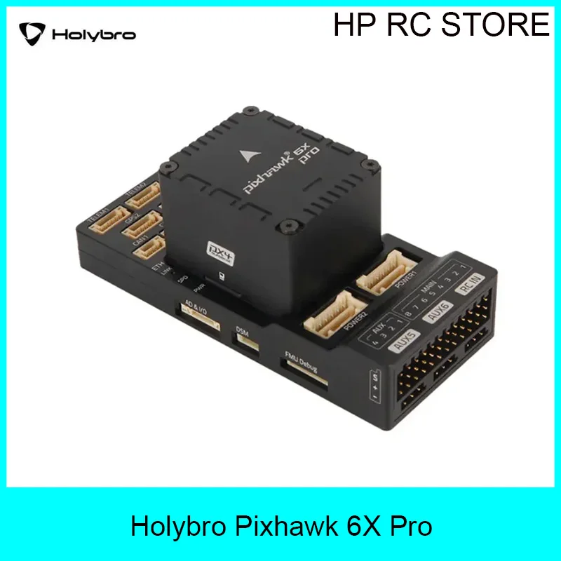 

Holybro Pixhawk 6X Pro H753 Flight Controller - PM02D Base, High Reliability for Industrial Commercial Drone UAV Navigation