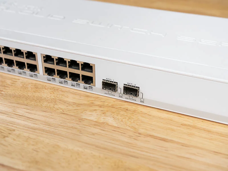 MikroTik Cloud Router Switches 24 port Manageable Network Switch CRS326-24G-2S+RM