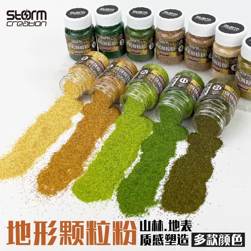 Particle Powder Model Platform Material Sand Table Architecture Landscape Road Surface Of Military Personnel Field