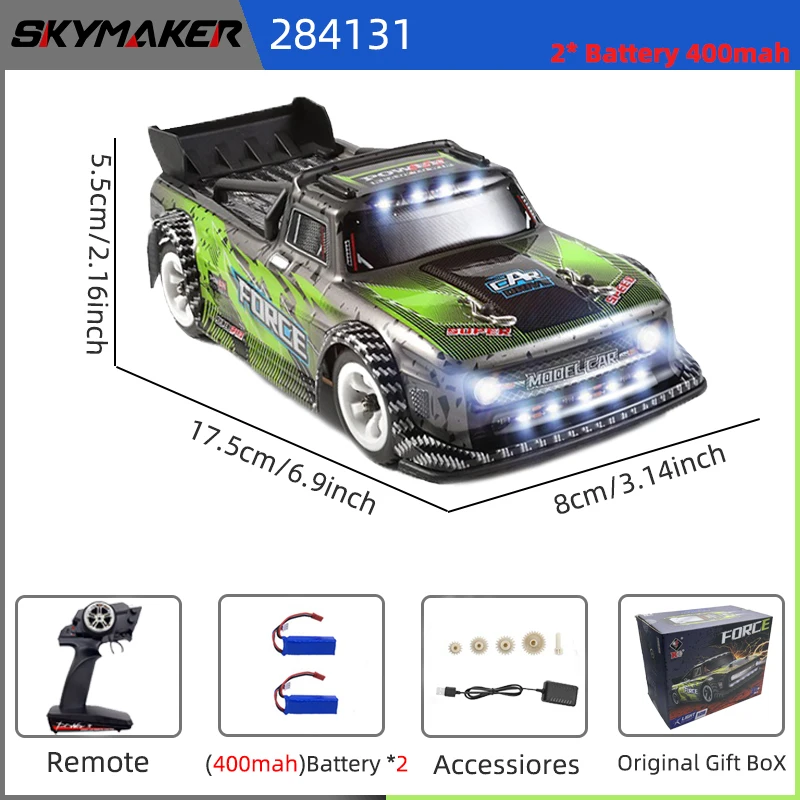 Wltoys 284131 Rc Car 1:28 4WD Drive Off-Road 2.4G 30 Km/h Hoge Snelheid Drift Afstandsbediening Rc cars 1/28 Drift Speelgoed Voor Jongens Gift