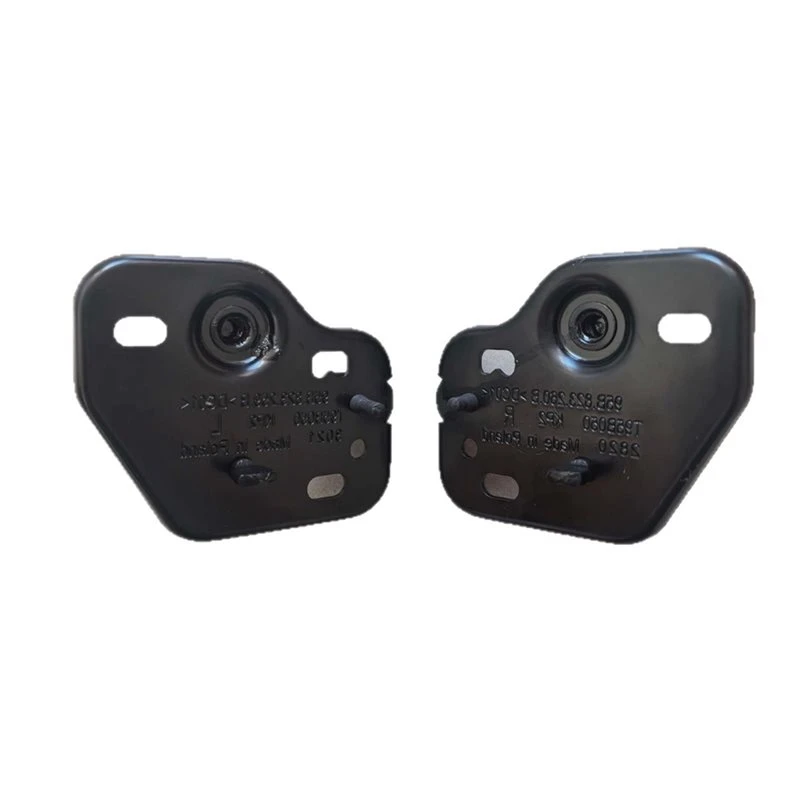 A99F-Left Right Hinge Covers For Hood Bolts Latch Plate 95B823259A 95B823260A For Porsche 918 Spyder Macan 2014-2018