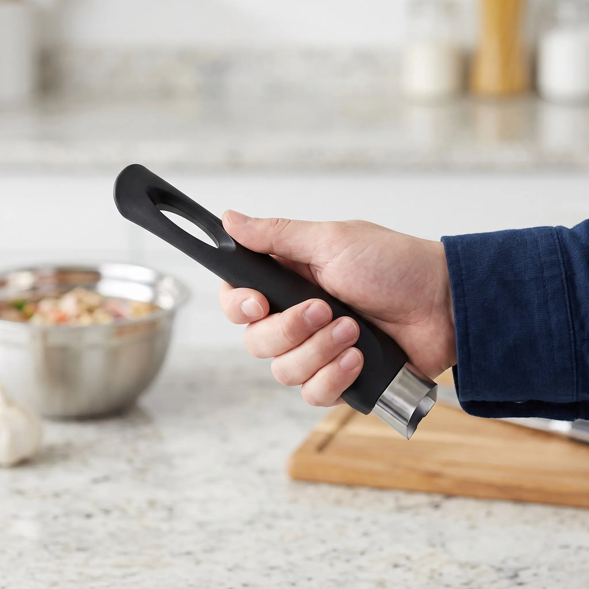 Universal Pan Handle Replacement 2 Piece Heat Resistant Anti Scald Grip for Frying Pan Cookware Repair