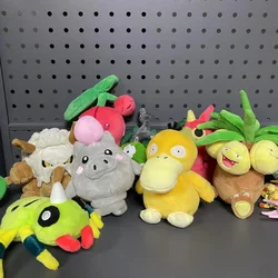 Pokemon Center Fit Series Plush Toys Kawaii Psyduck Wurmple Shiftry Exeggutor Cherubi Spinarak