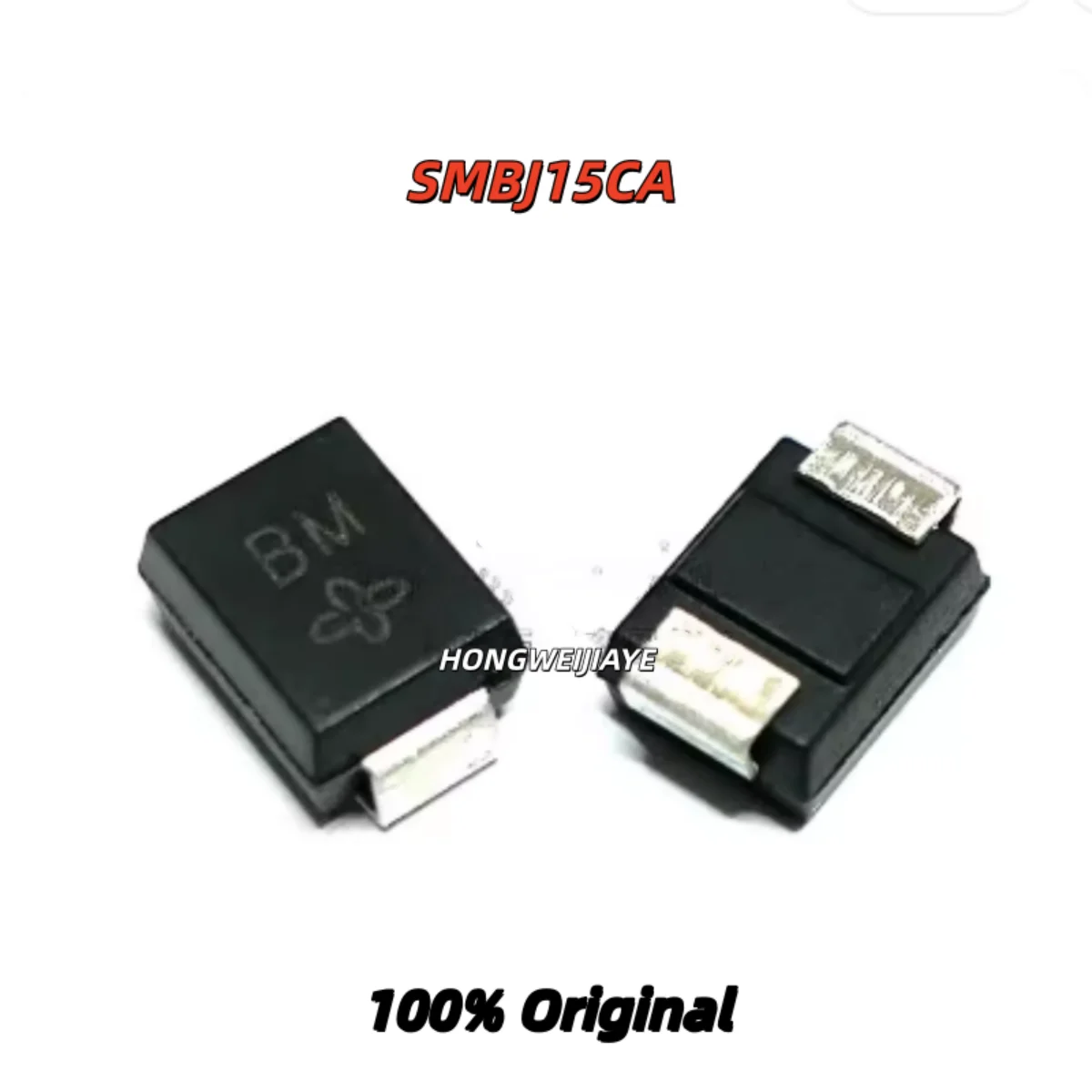 10PCS 100% New SMBJ15CA  SMB DO-214A Brand New Original Chips ic
