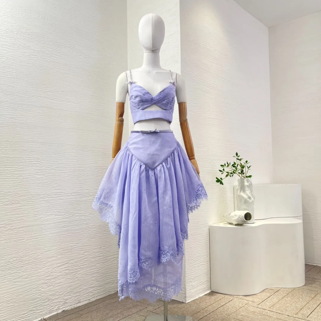 

High Quality Blue Short Sleeve Mini Dress Midi Dress