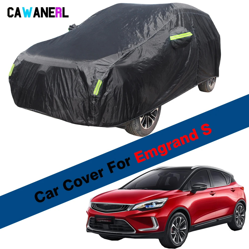 Waterproof Car Cover Auto Summer Sun Shade Anti-UV Winter Snow Rain Wind Dust Resistant Cover For Geely Emgrand S