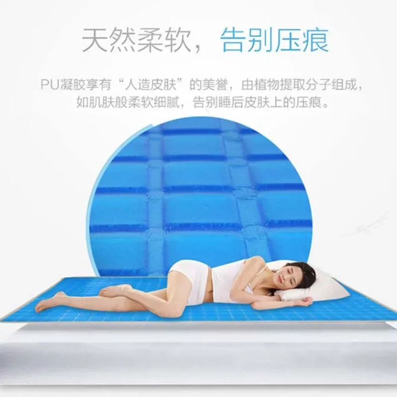 sleep mattress pad, summer cooling gel mattress topper.,medical gel mattress pad