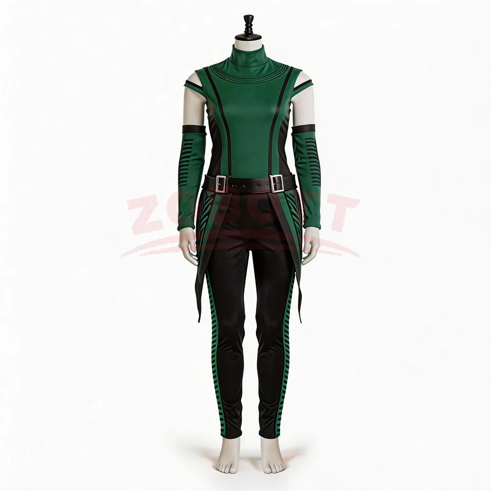 Anime Mantis Cosplay Costume Green Jumpsuit Halloween Carnival  Party Performance Costume view 4