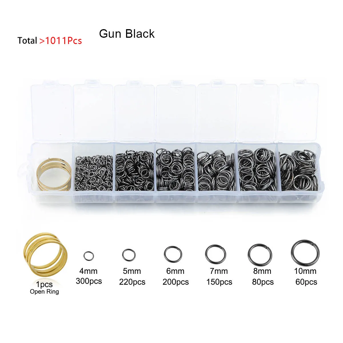 1 Box Open Jump Rings Set for DIY Kit