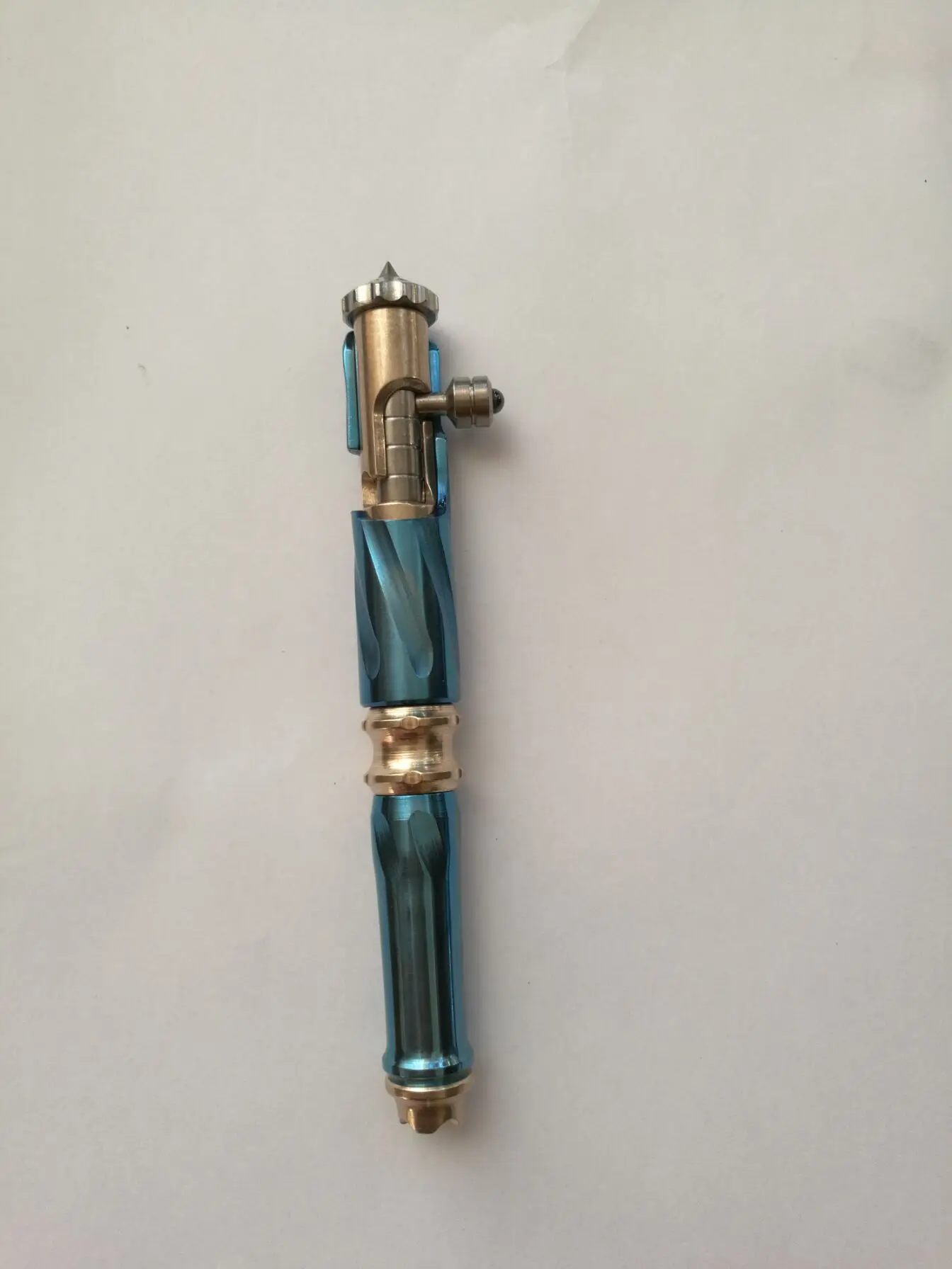 Spiral Pattern Handmade Edc Pen, Ballpoint Writing Pen