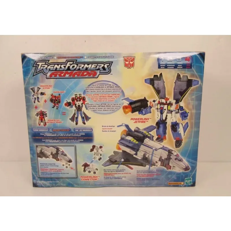 Original Hasbro Transformers Armada Autobot Jetfire Action Toys Collection Model