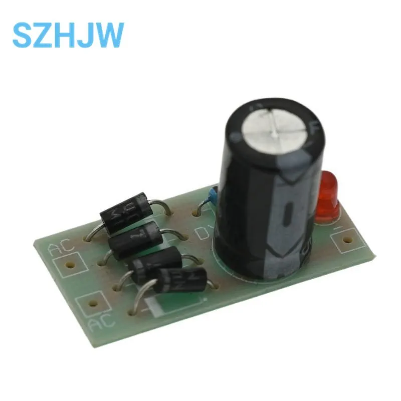 1/5/10 Stück AC zu DC Power Conversion Modul 1N4007 Full Bridge Gleichrichterfilter 12V 1A AC zu DC