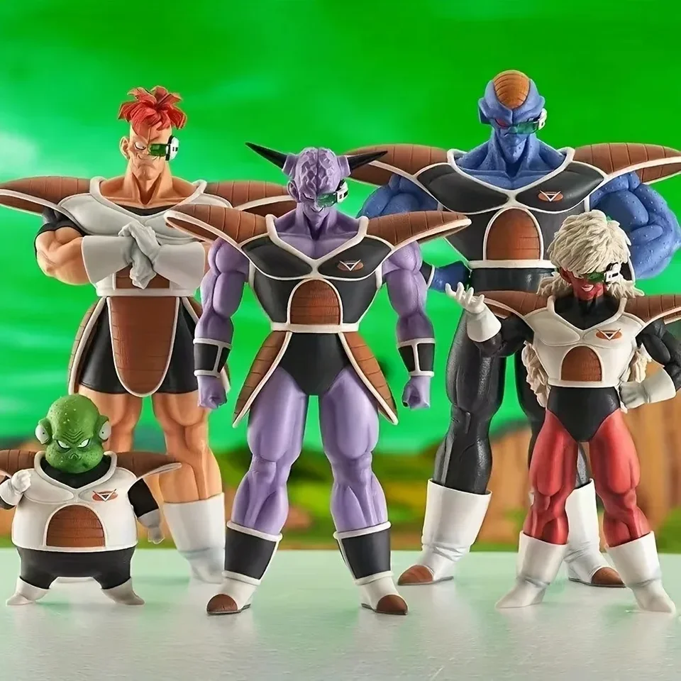 Dragon Ball Z Ginyu Force Action Figures Set - Collectible PVC
