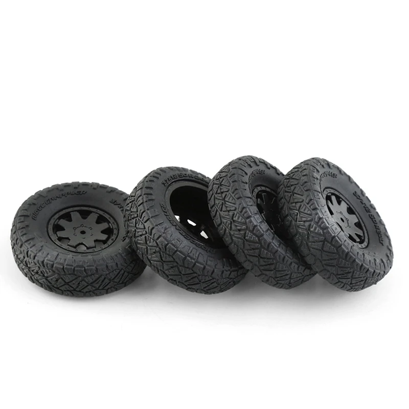 4 pezzi di gomma pneumatico ruota pneumatico per Kyosho Mini-Z 4 x4 Mini Z 4 x4 RC Crawler auto pezzi di ricambio accessori