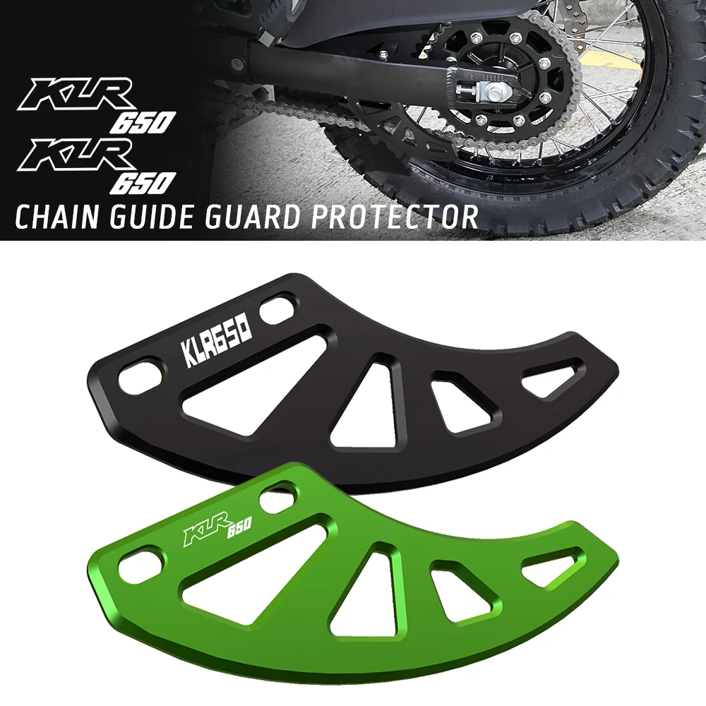 

FOR Kawasaki KLR650 KLR 650 E 2008 2009 2010 2011 2012 2013 2014 2015 2016 2017 2018 Motorcycle CNC Chain Guide Guard Protector