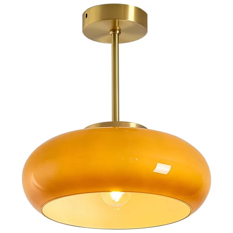 

Creative minimalist medieval LED persimmon balcony aisle ceiling light, Japanese-style wabi-sabi wind