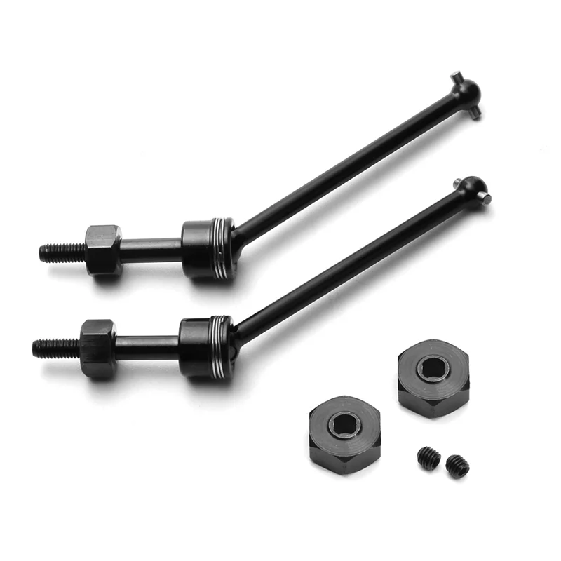 

Highly Recommended Universal Joint Black For Model Cars TEAM LOSI 1/8 LMT 4WD SOLID LOS04022 Medium Carbon Alloy Steel Front CVD