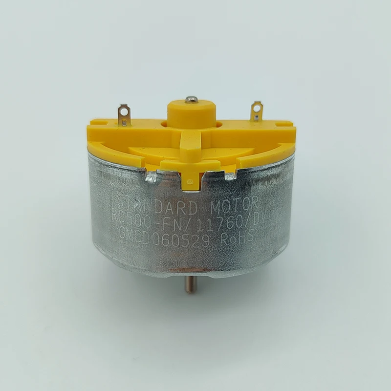 Standard Motor RC500-FN/11760 Mini 32mm Round Spindle Motor DC 12V 18V 24V 7800RPM Metal Brush Micro 500 Motor DIY Sweeper Robot