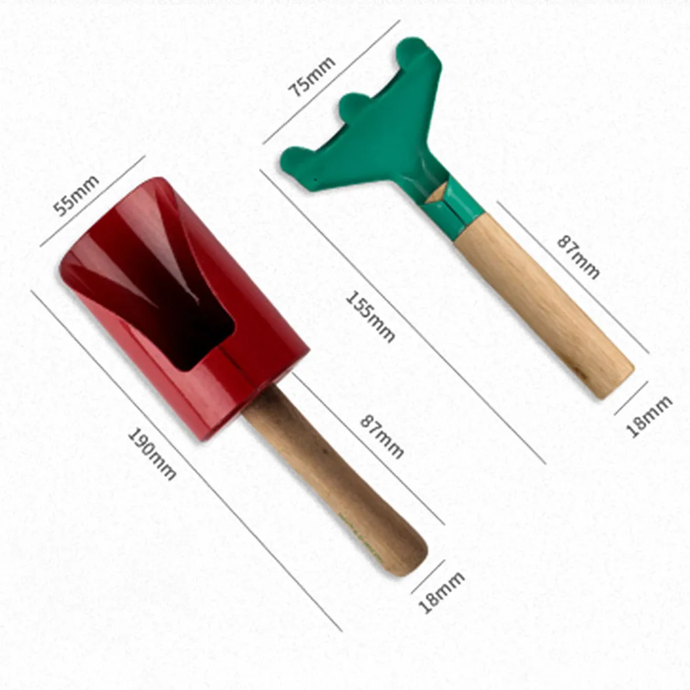

5pcs Kids Garden Tools Set Portable Children'S Yard Shovel Rake Fork Outdoor Planting Gift Lightweight Garden Hand Tools