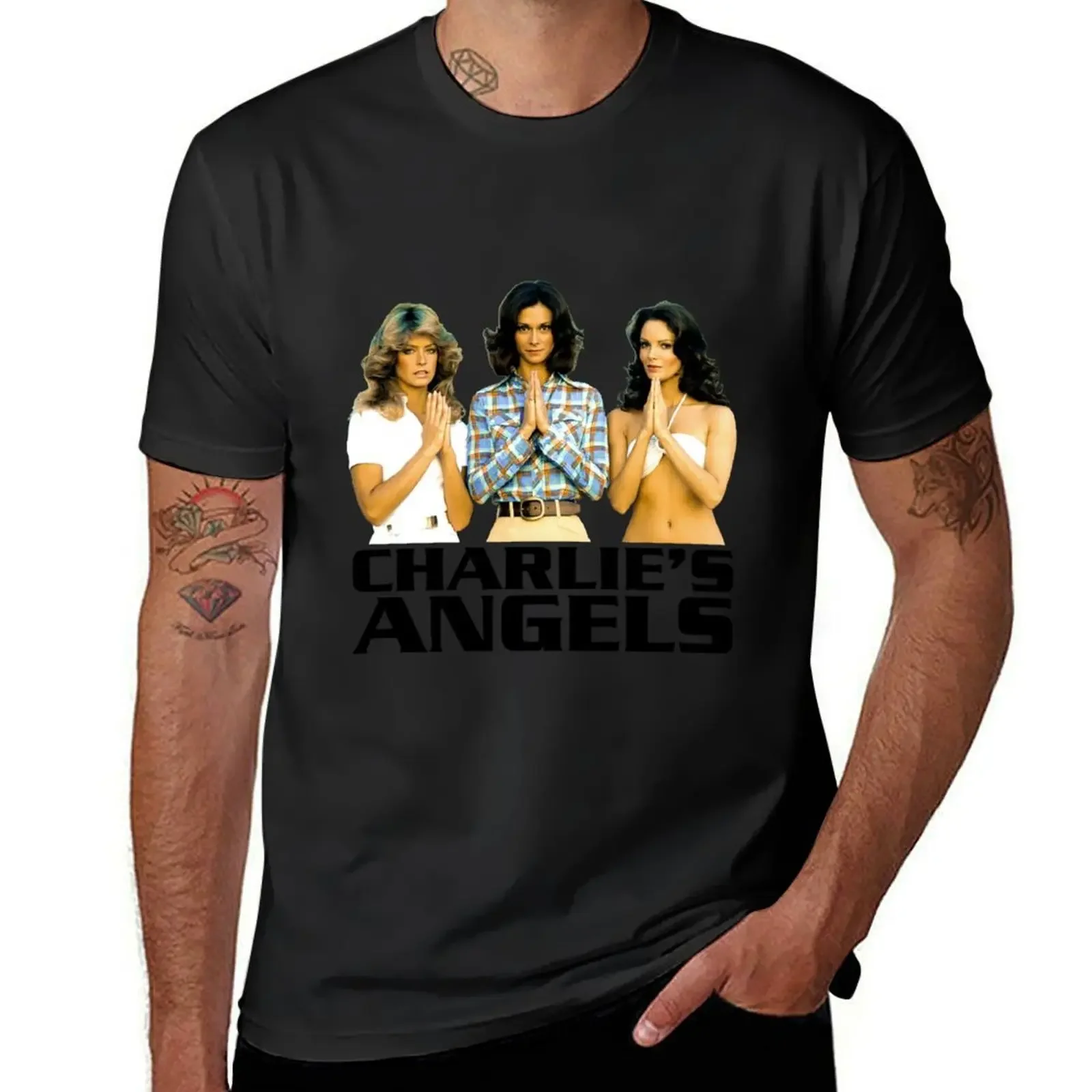 Charlies Angels Retro 70s Gift Men Women T-Shirt customizeds summer clothes tees boys animal print sweat shirts, men