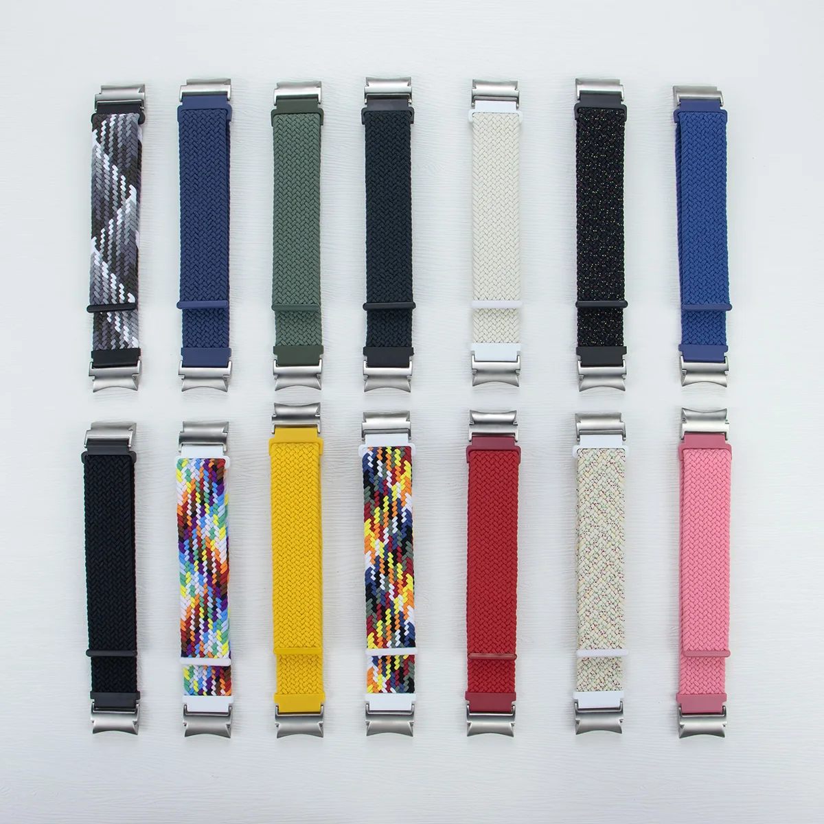 Nylon Braided Strap for Samsung Galaxy Watch 6 5 4 40mm 44mm 6 Classic 43mm 47mm Elastic Bracelet for Galaxy Watch 5Pro 4Classic