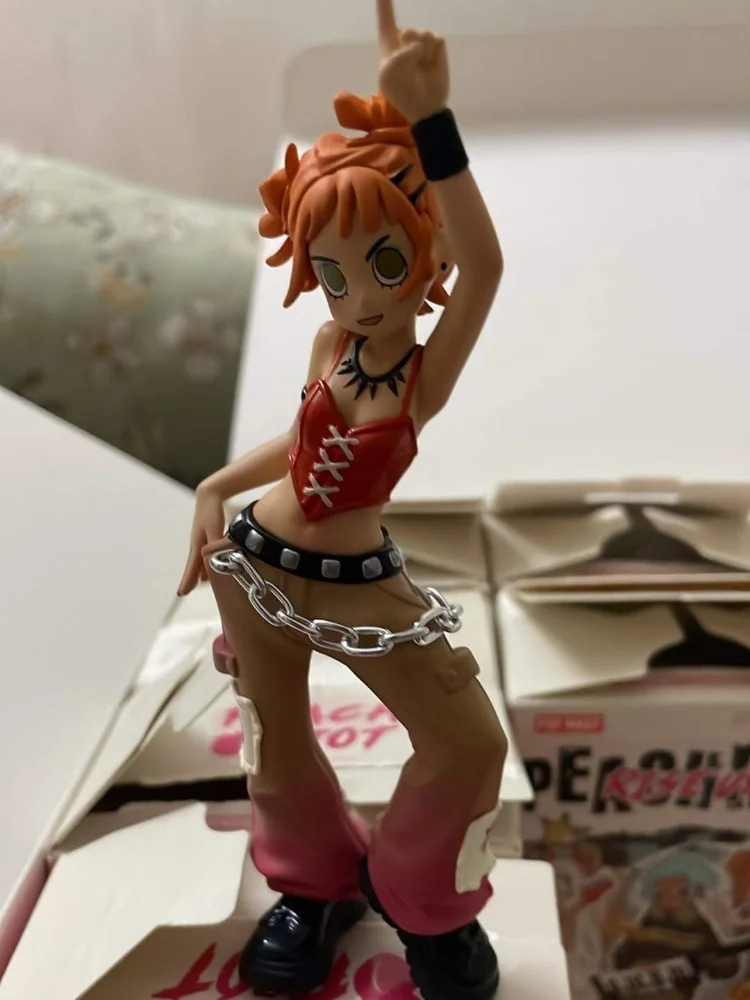 Peach Riot Resie Up series character blind box Poppy Gigi Frankie girl anime character model decoration collection mode toy gift