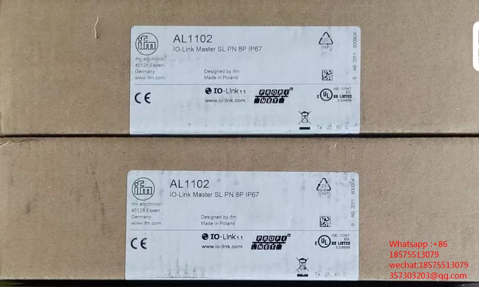 Ifk AL1102 Module Cảm Biến IO-Liên Kết Chủ Với Profinet Giao Diện