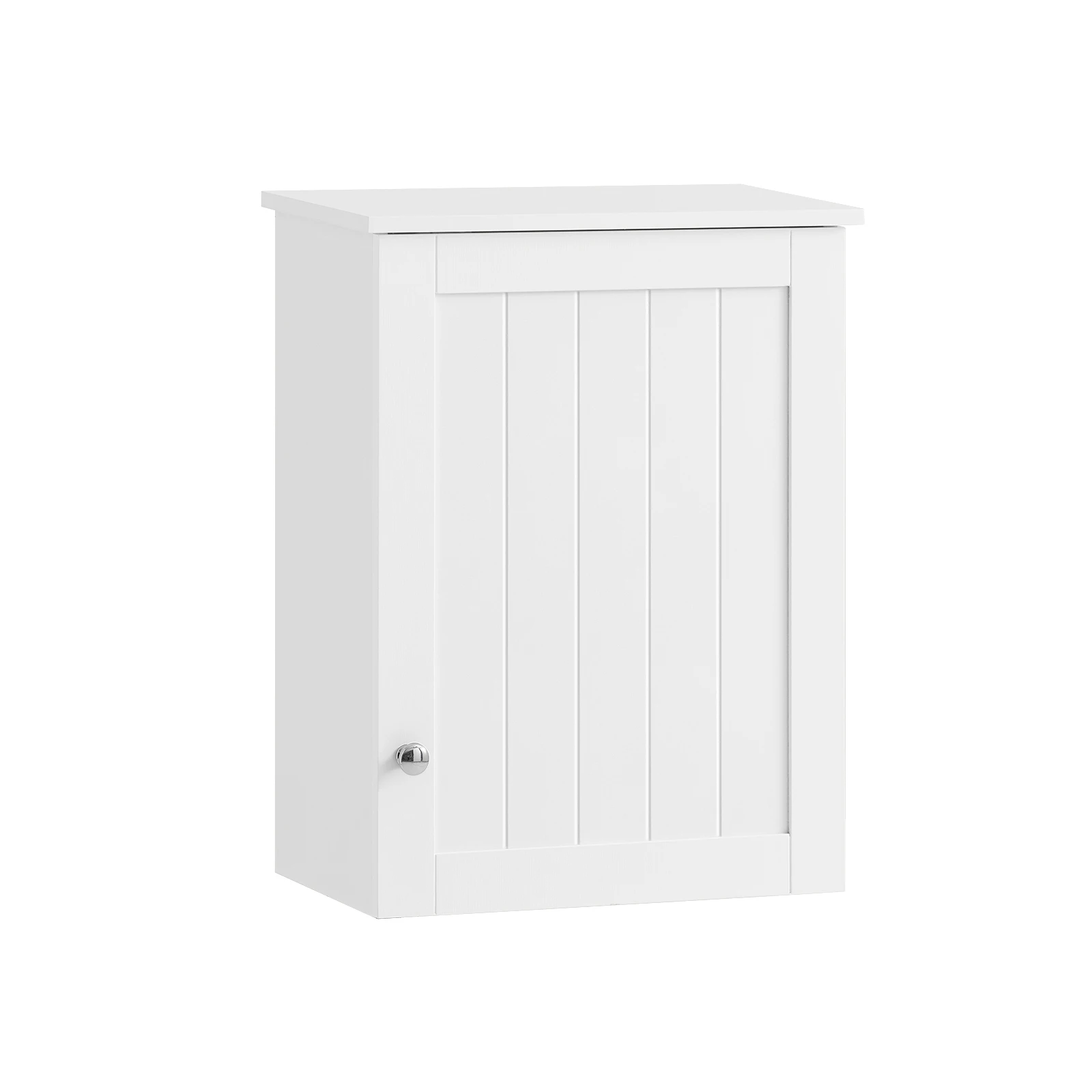 SoBuy BZR19-W Armario colgante con una puerta Armario de pared Armario colgante para baño Armario de cocina Armario medicinal Muebles de baño BHT Aprox: 40x52x23cm