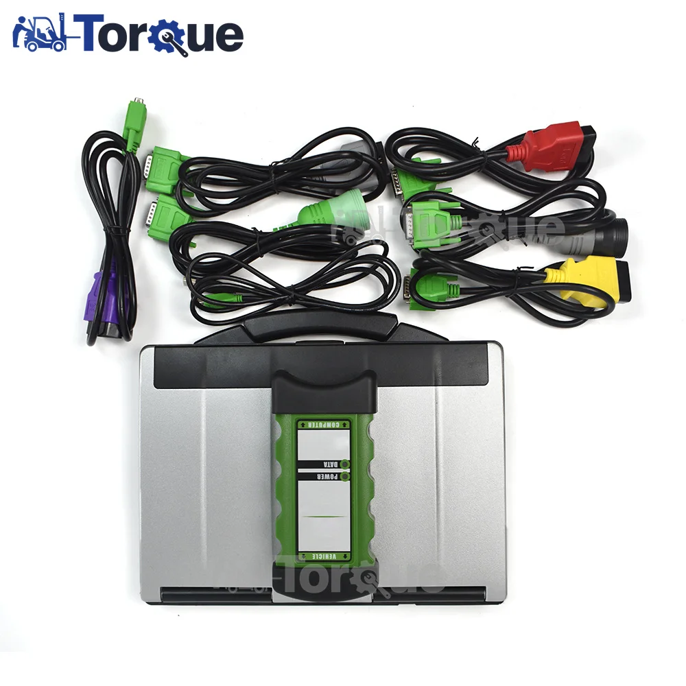 

Diesel Heavy Duty Truck Diagnostic Tool J1309 DLA +2.0 Interface Truck Diagnostic Scanner Tool +Toughbook CF53 laptop