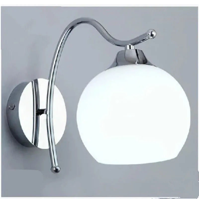 

Wall lamp ofhead led lighting modern brief double slider walls lamps mirror light bulb wall lamp