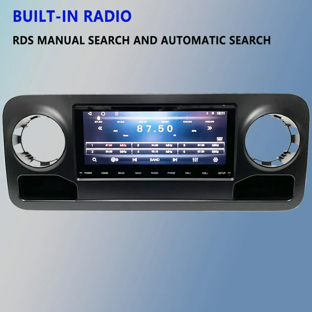 

For Benz Sprinter 2019 2020 2021 Multifunction Car Bluetooth Radio Wireless Carplay 128G 2Din Android Video Players GPS Nav DVD