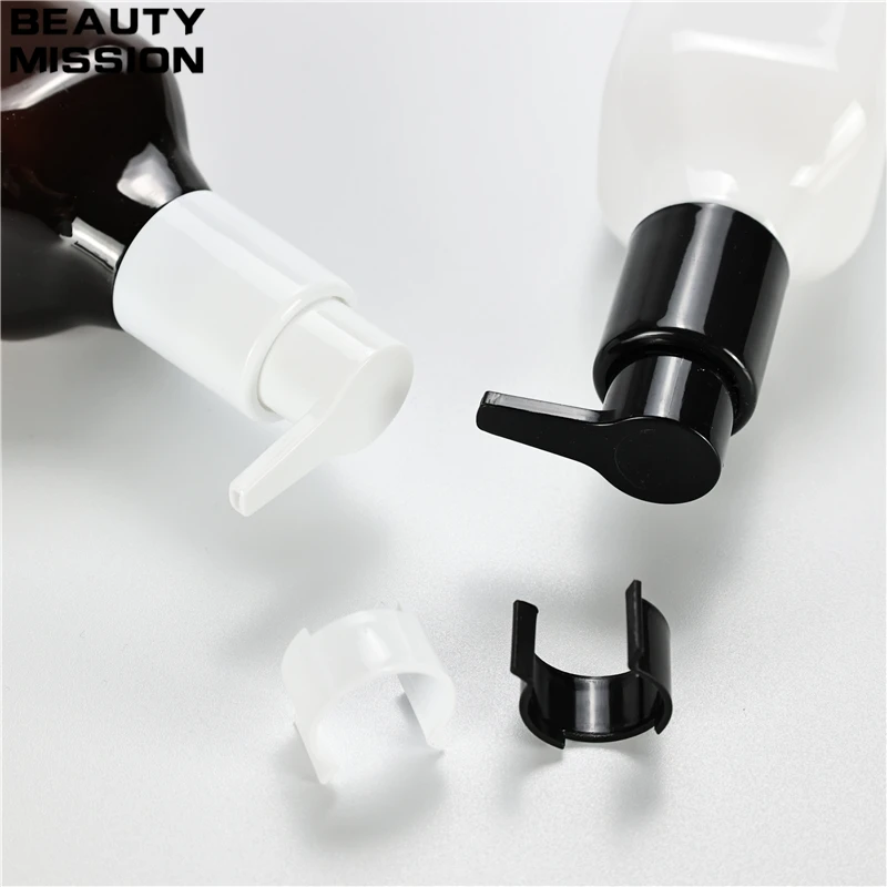 New Arrival Multicolor 300ML X 20 Liquid Soap Square Bottles With Plastic Lotion Pump Shampoo Shower Gel Travel Size PET Bottles