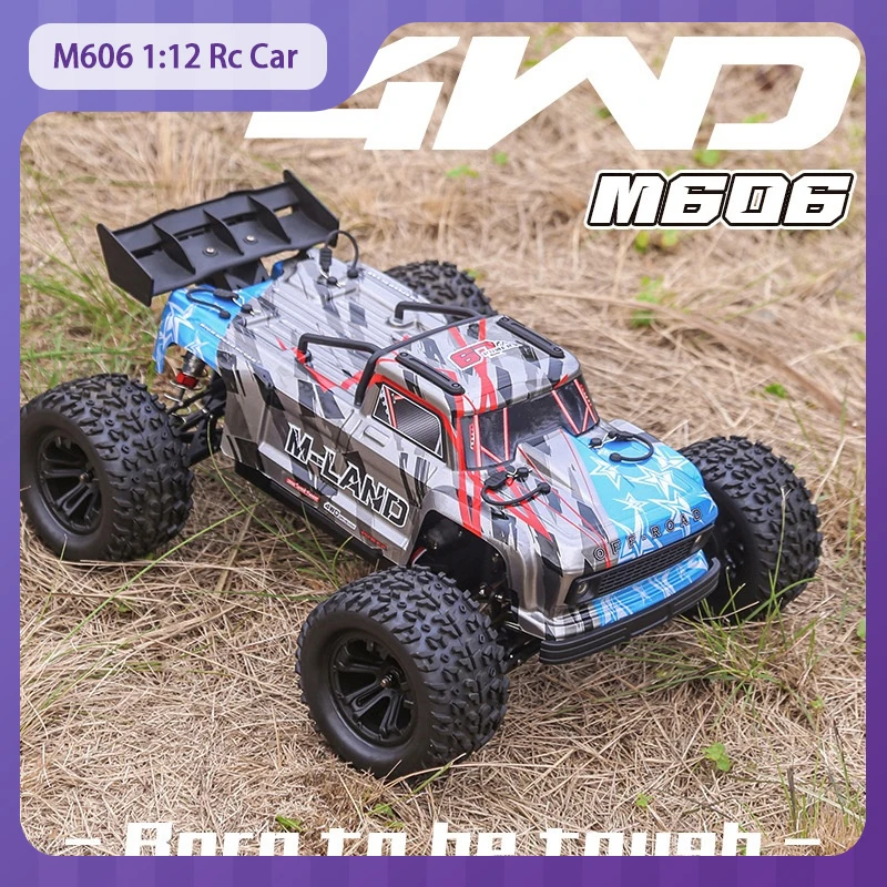 

M606 1:12 Rc Car High-Speed Off-Road Remote Control Car Brushless Motor Model 4wd Racing Car Children'S Adult Toys Holiday Gift