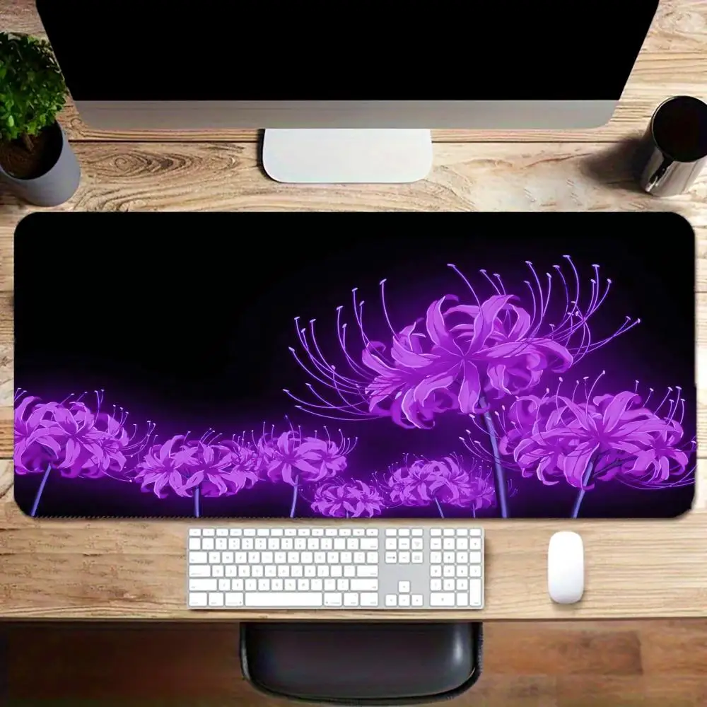لوحة ماوس للألعاب Red Spider Lily XL Home مخصصة عالية الدقة كبيرة الحجم لوحة ماوس XXL لوحة مفاتيح مكاتب سجادة ناعمة للكمبيوتر المكتبي #6