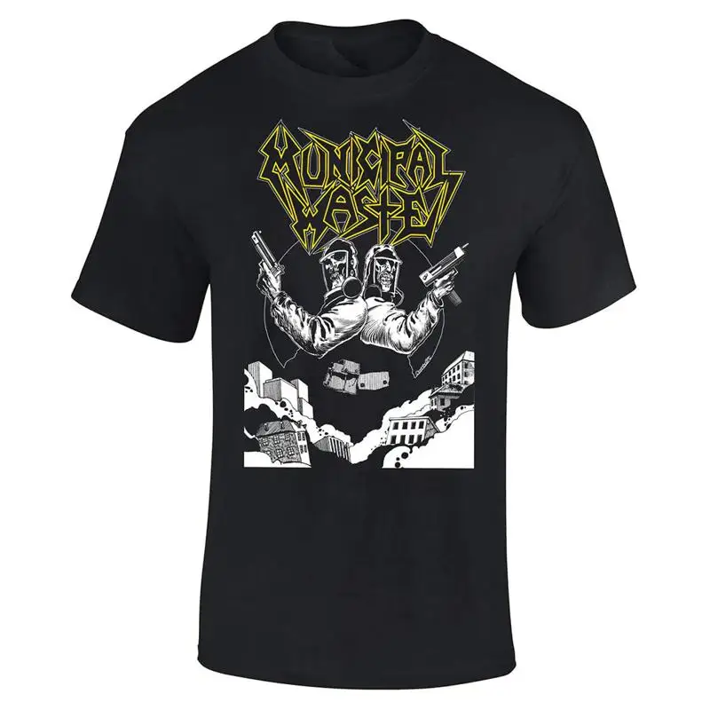 Municipal Waste Toxic Twins T shirt double sided