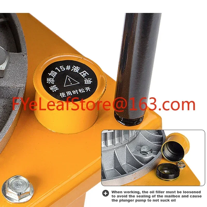 

Super High Pressure Double Circuit Hand Electric Hydraulic Pump Wooden Case 70mpa 0.75KW 220V/380V 7mpa Pcoc