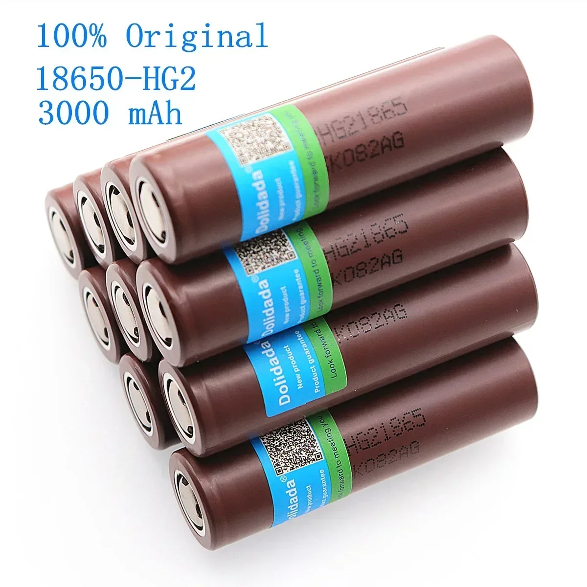 100% Original Dolidada HG2 18650 Battery 3200mAh Battery 18650 HG2 3.7V Discharge 25A Dedicated For Power Rechargeable Battery