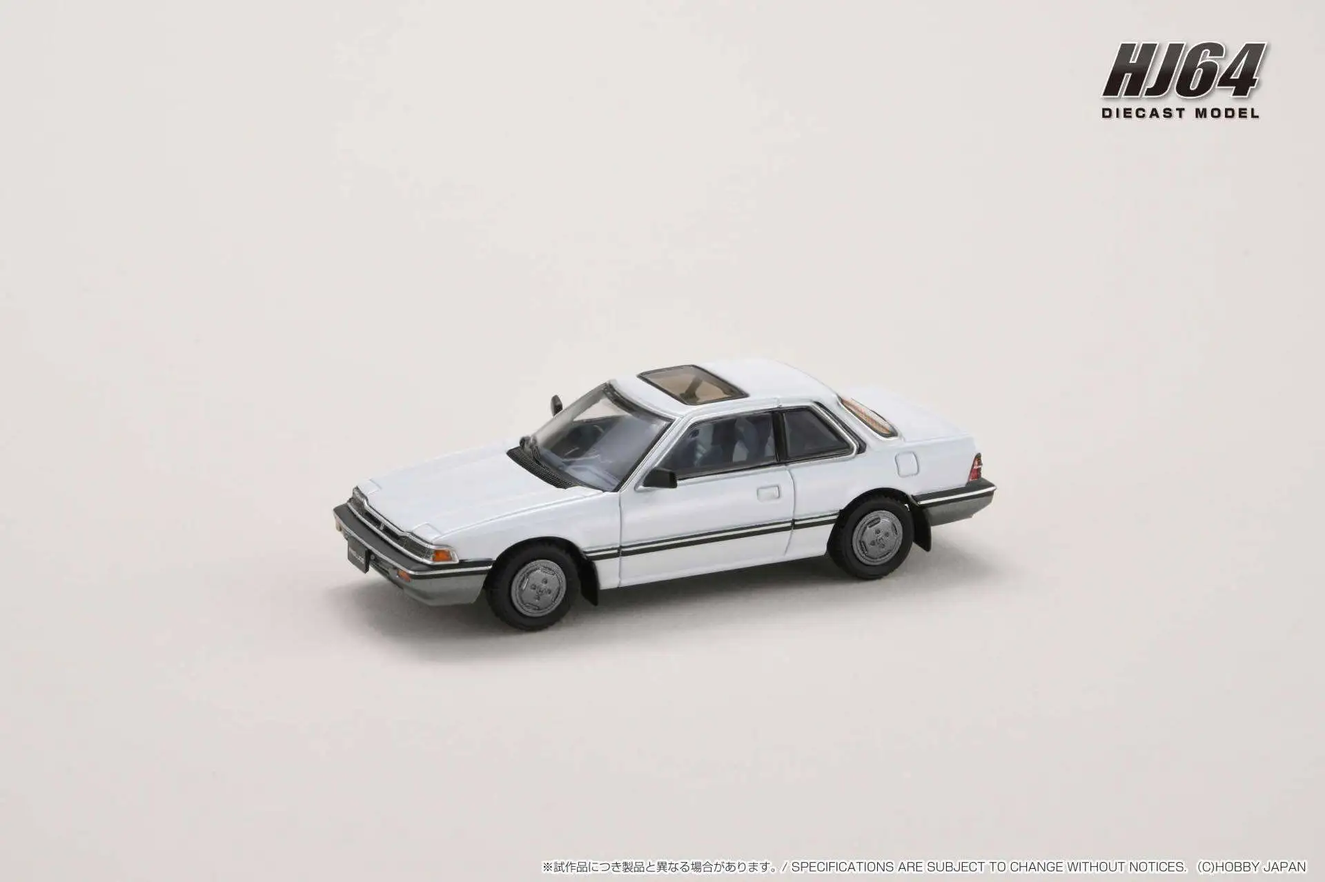 Diecast HOBBY JAPAN 1:64 Scale Honda PRELUDE XXAB HJ64 Alloy Car Model view 4